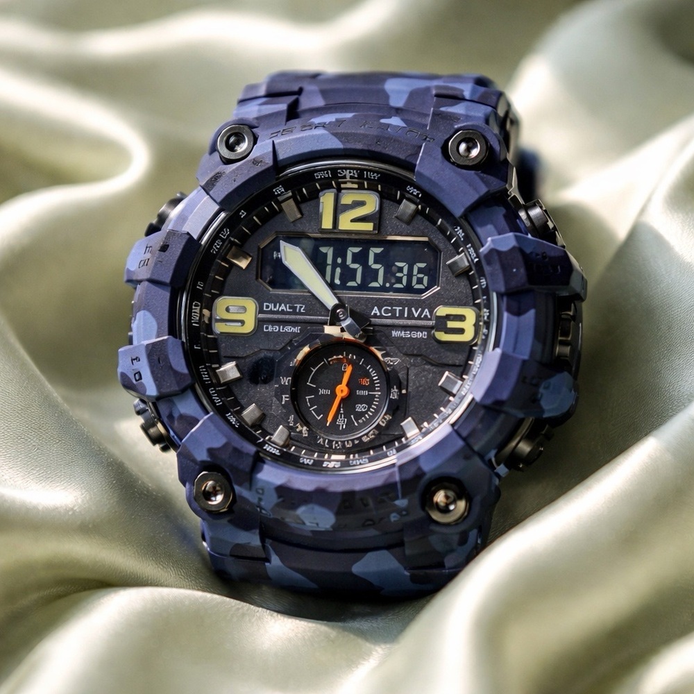 Activa X Invicta Black Ops Digital Men’s Watch